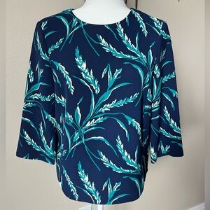 Draper James Long Sleeve Blouse Size 8